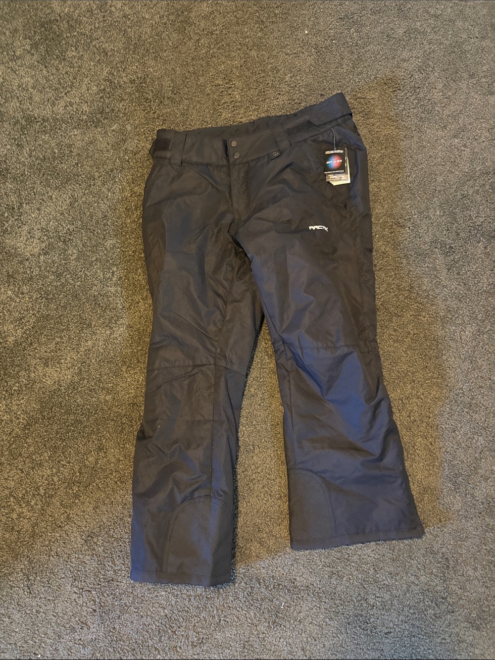 ARCTIX Womens Black Snow Joggers with Reinforced Knees